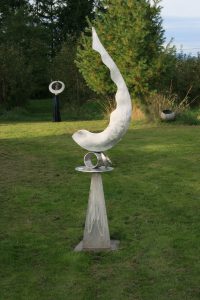 Daphnis; Stainless Steel; 7'2"x 20"x18"; $6,500