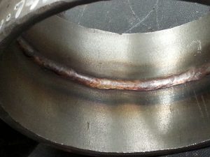 SS TIG Pipe Open Root Butt Weld