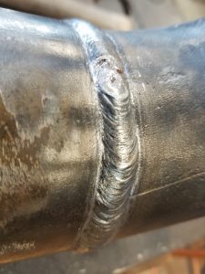 Typical Don Anderson 3" Butt Weld