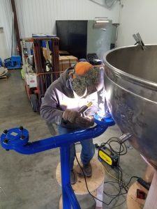 Brian - Welding Stand Pot Footing