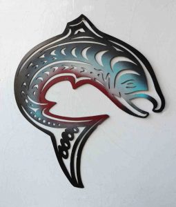 Salmon; Painted (Both Sides) Steel - 20"x20" - $195