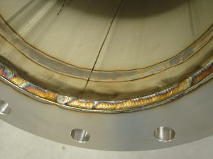 SS Pipe Flange Weld by Don