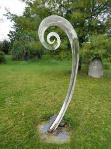 Spiral Cutout; Stainless Steel; 75" x 28" x 28"; $750
