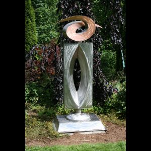 Invision II; Stainless Steel, Copper; 7' x 3' x 2', - $15,000