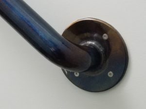 Heat-Treated Custom Steel Handrail